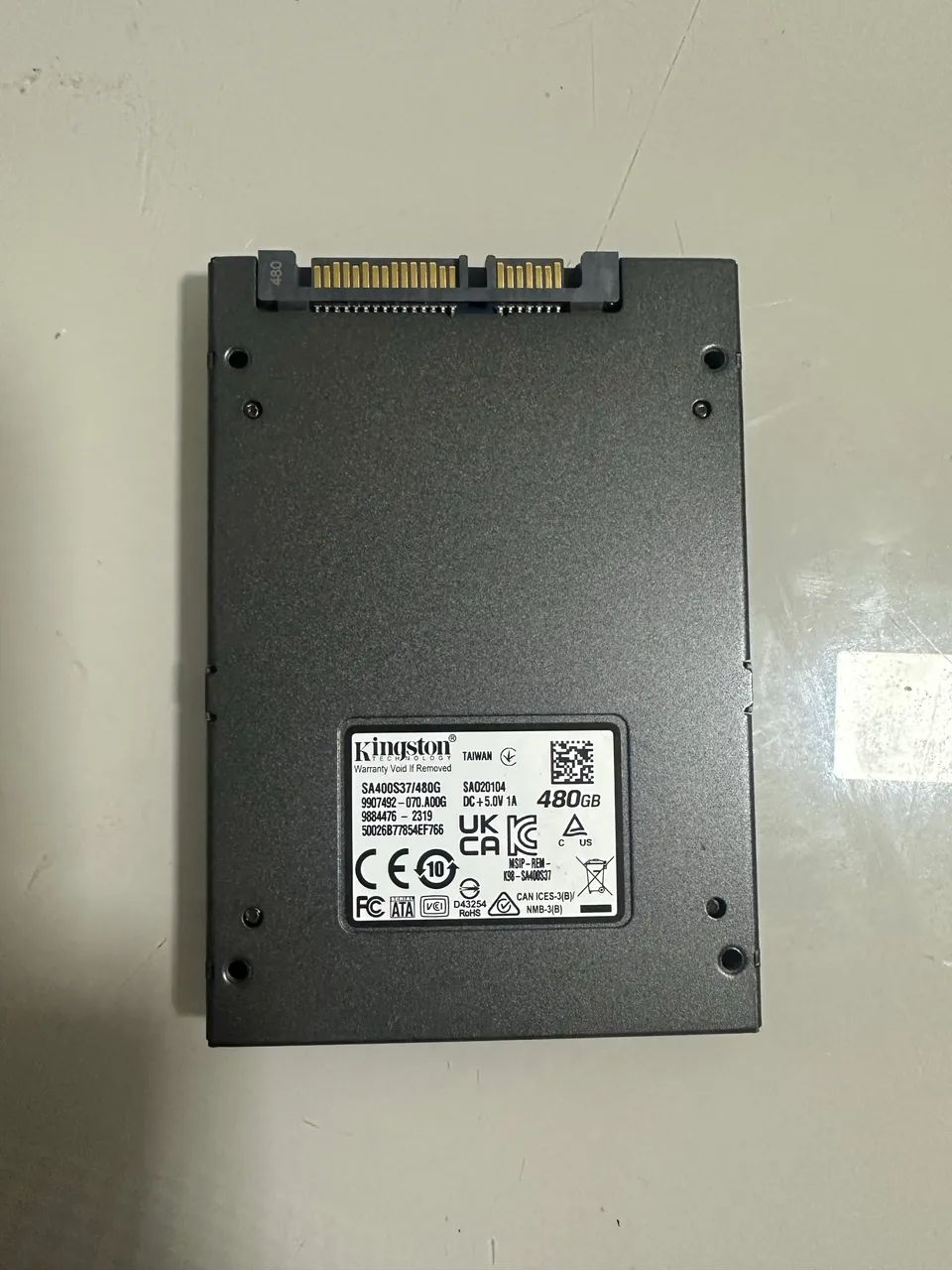 SSD 480gb Kingston