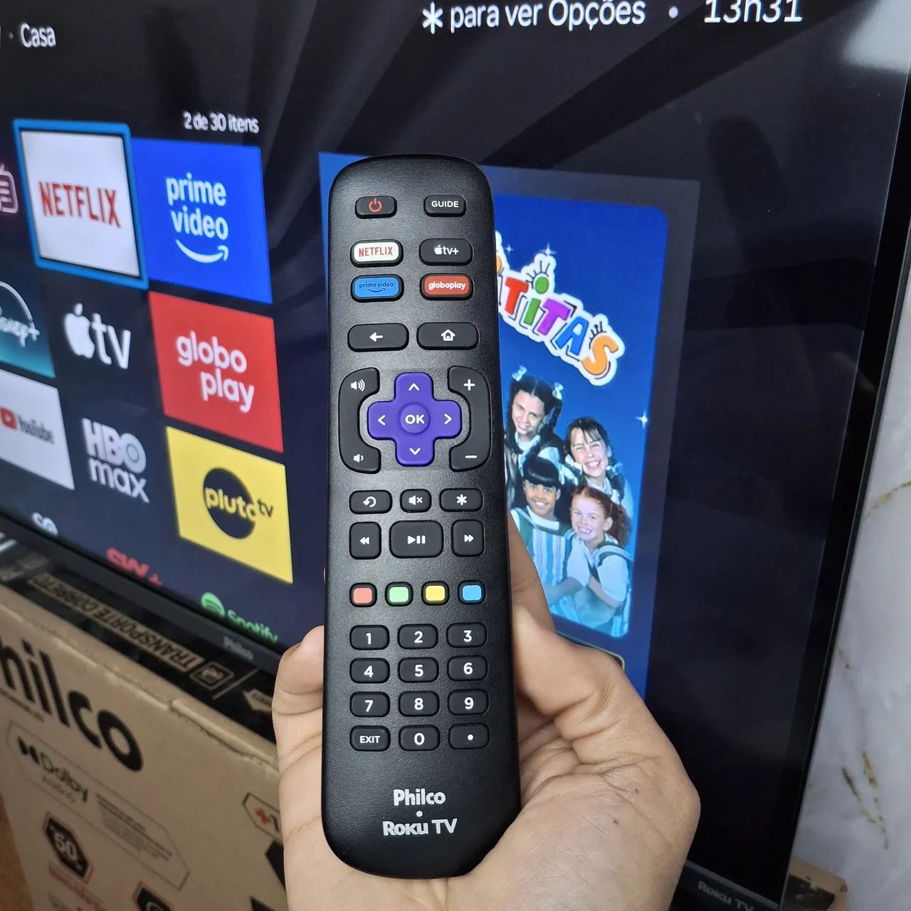 TV SMART PHILCO 32 POLEGADAS Roku - Foto 2