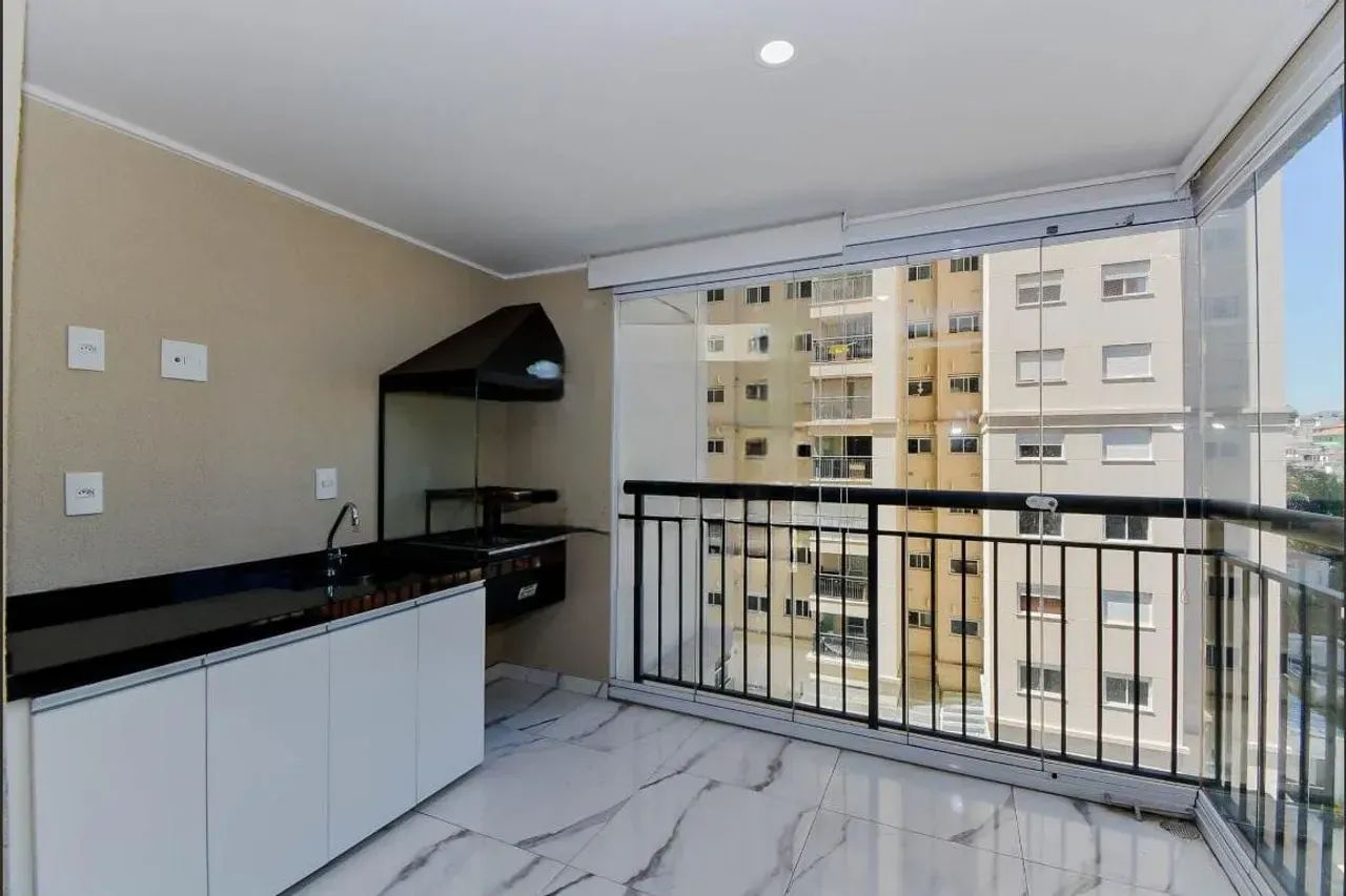 STUDIO MOBILIADO - CIDADE MAIA - VARANDA GOURMET - Foto 4