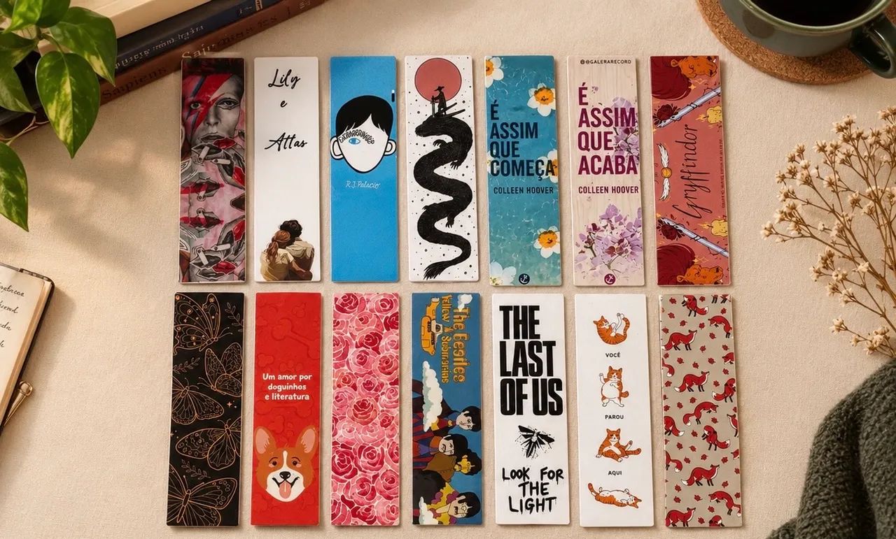 Marca Páginas para Livros