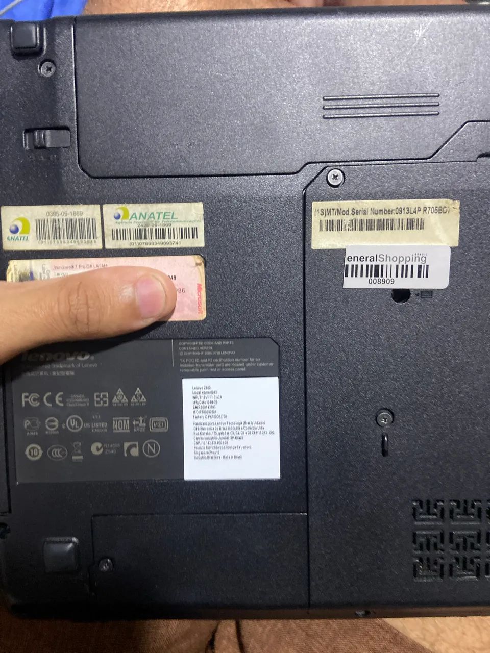 Notebook Lenovo Z460 - Foto 4