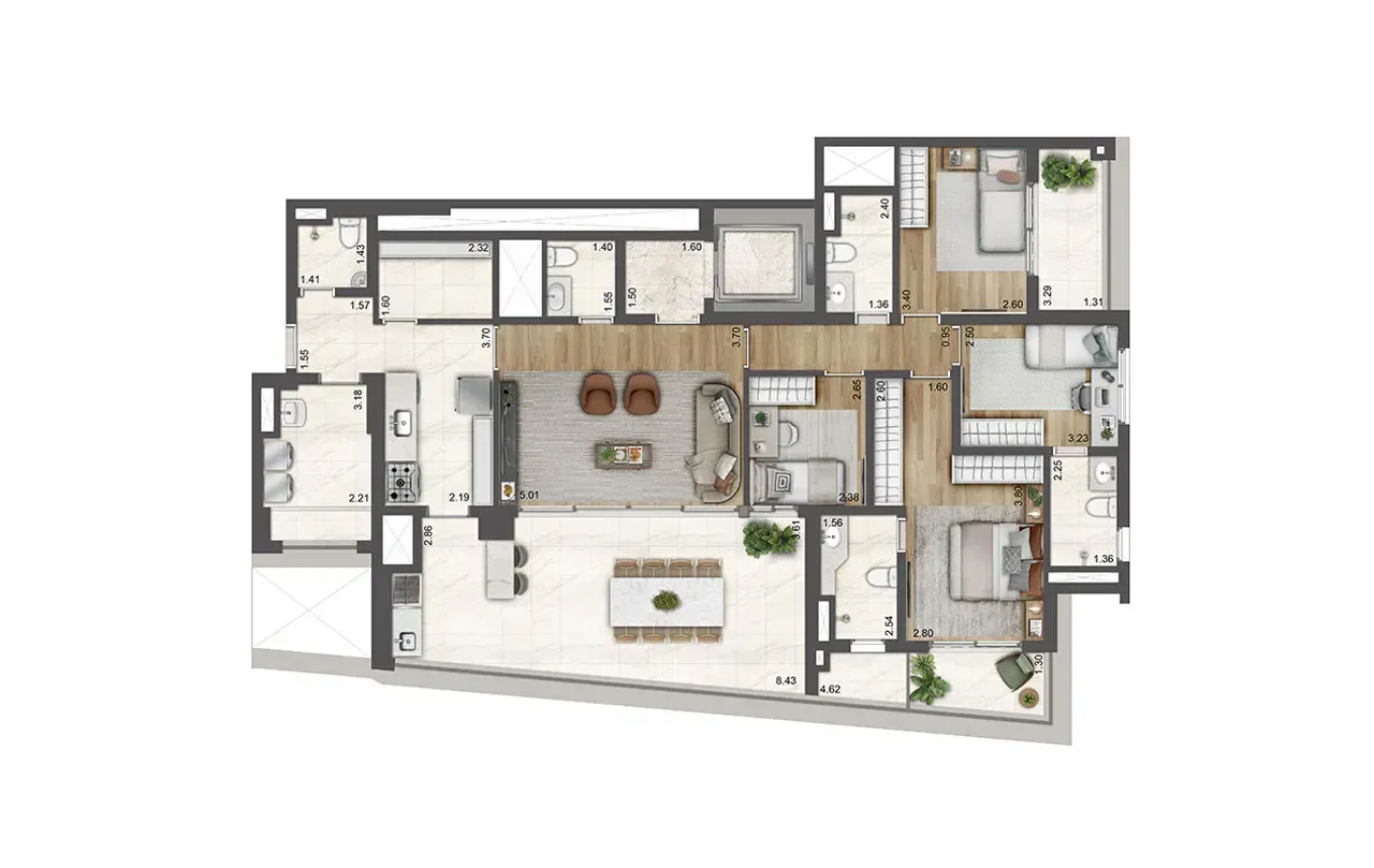 PLANTA 162m²