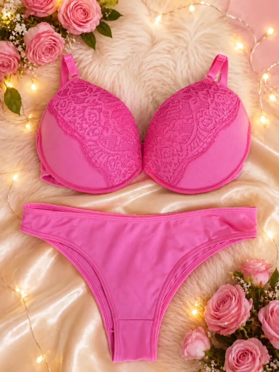 Conjuntos lingerie calcinha e sutiã - Foto 3