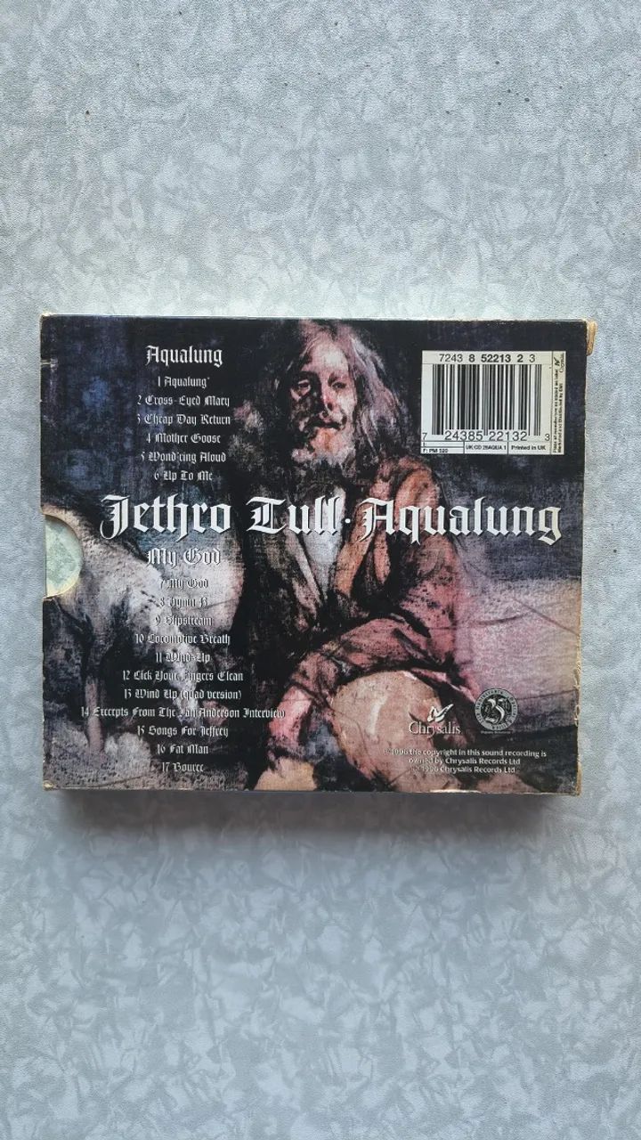 CD Jethro Tull - Aqualung - 25th Anniversary - Special Edition - Slipcase e Caixa Prata - Foto 4