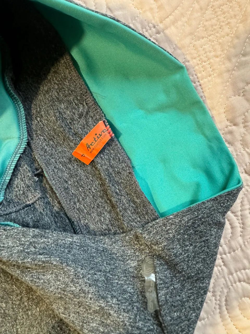 calça legging capri marisa active p cinza - Foto 4