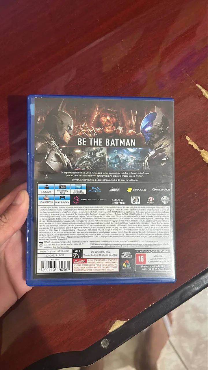 Jogo batman ps4 - Foto 2