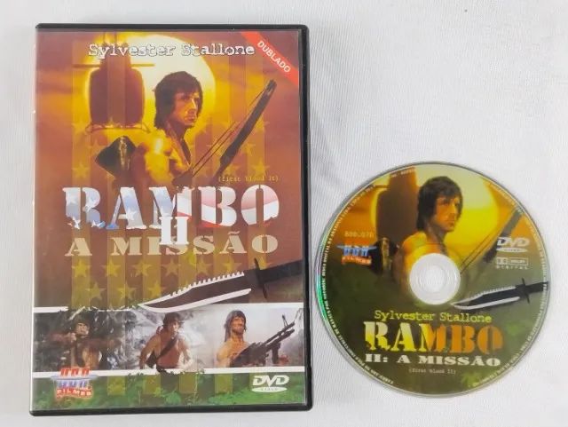DVD FILME - RAMBO II - DUBLADO
