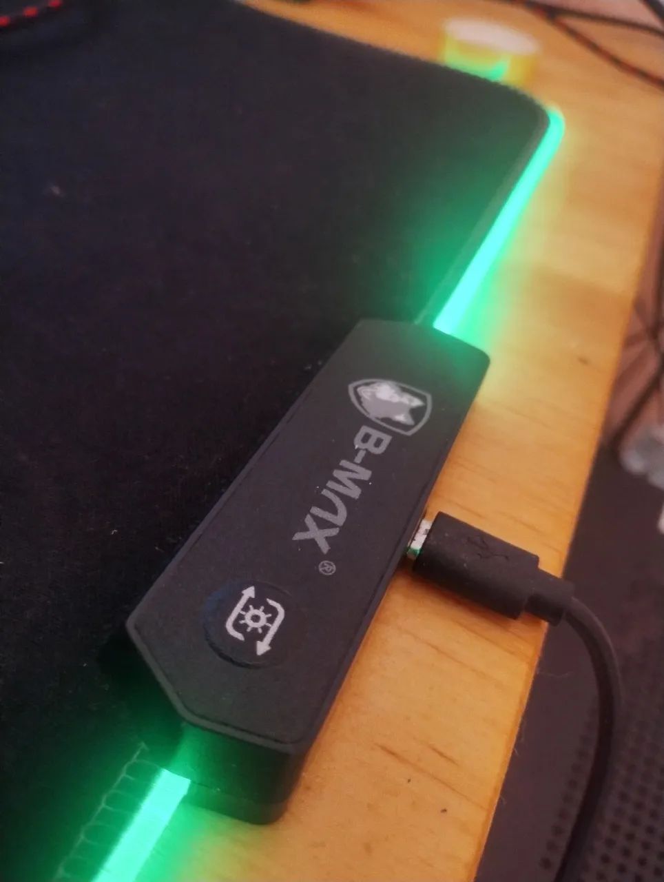 Mousepad 30x80 RGB usado  - Foto 2