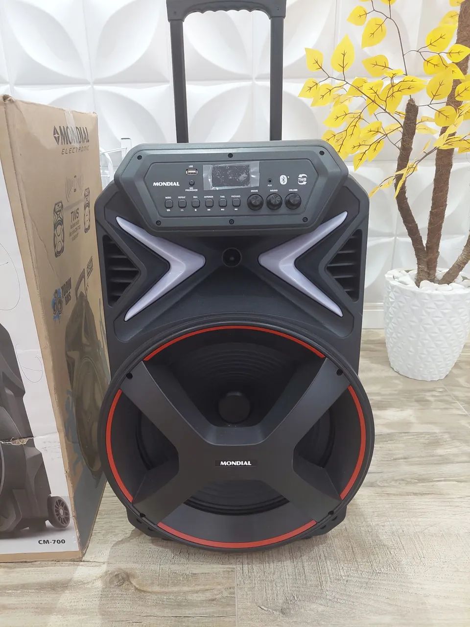 Caixa mondial cm 700w  - Foto 2