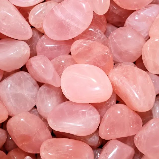 Pedra Rolada Quartzo Rosa