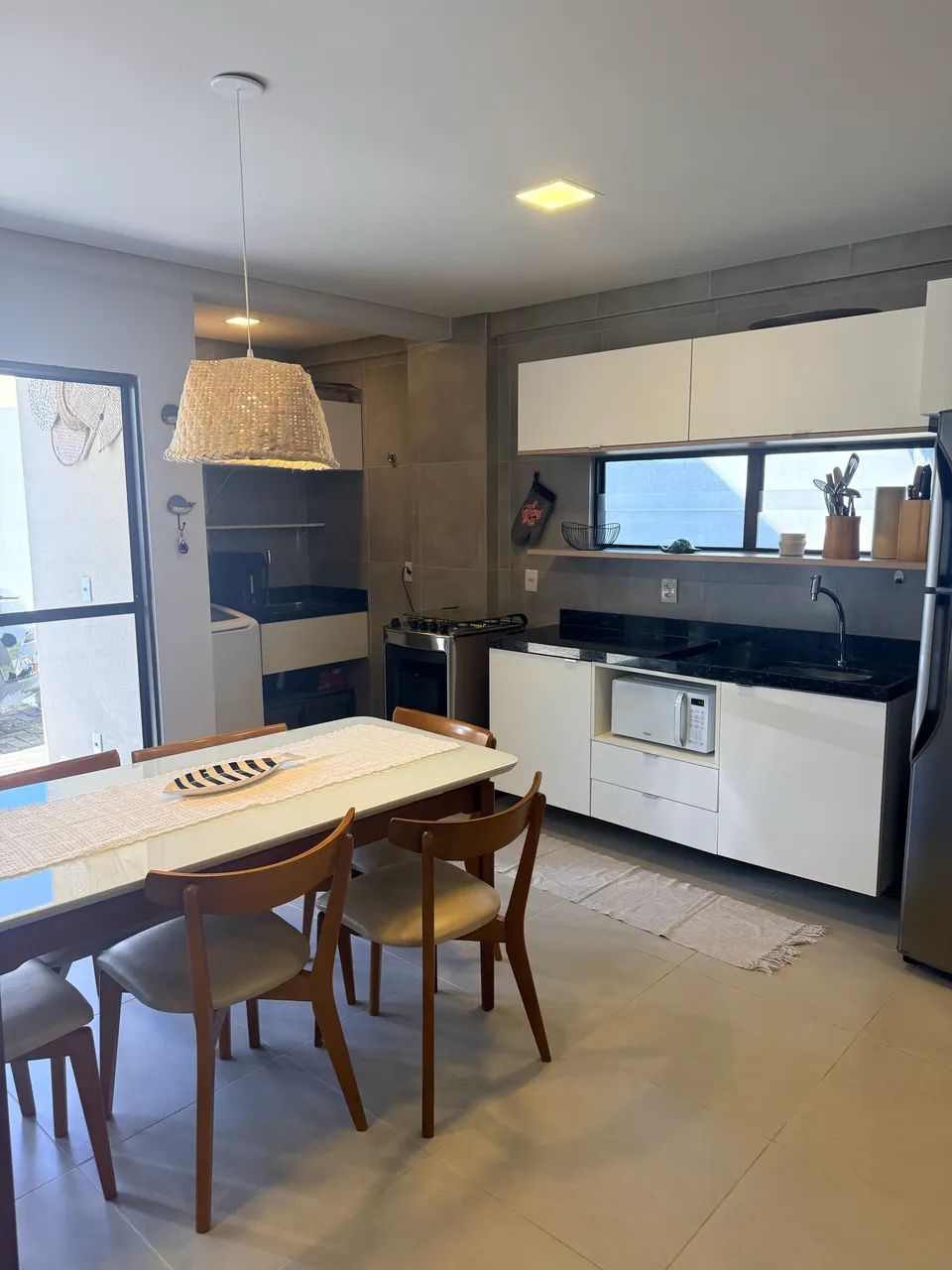 CASA DUPLEX MOBILIADA NO MAR DE TABATINGA | 3 QUARTOS | 1 SUÍTE - Foto 4