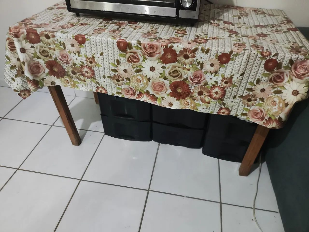 Mesa de madeira 120x60 cm  - Foto 2