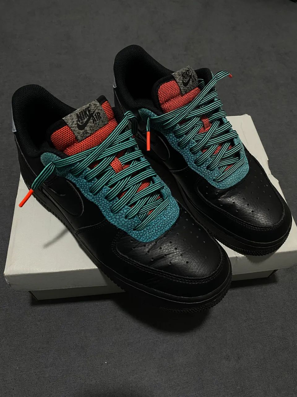 Tênis air force 1 obsidian black mist - Foto 4