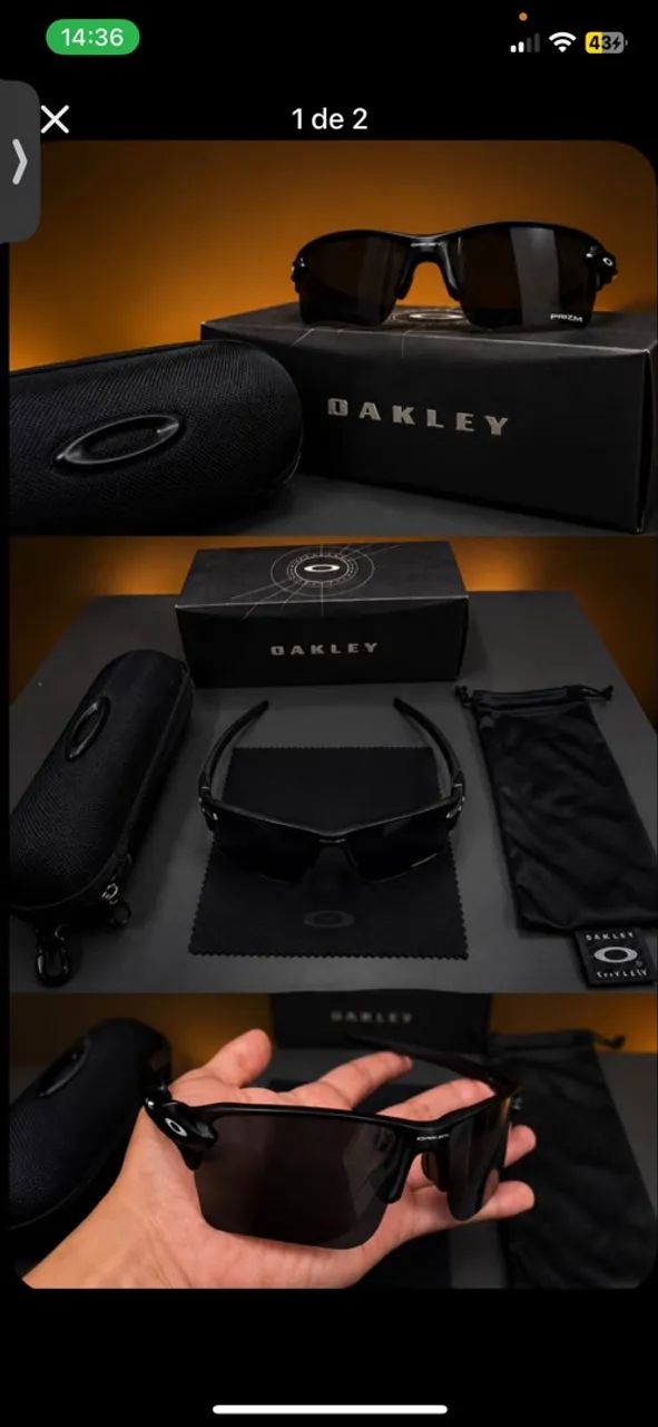 ÓCULOS OAKLEY FLAK 2.0 XL ORIGINAL - Foto 2