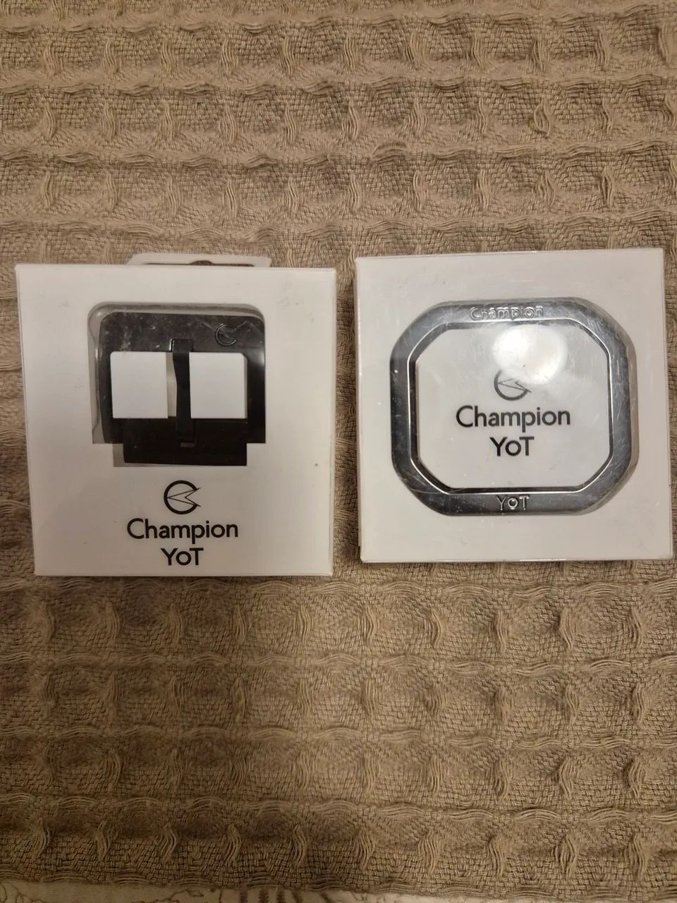 Kit aro e fecho Champion YOT preto