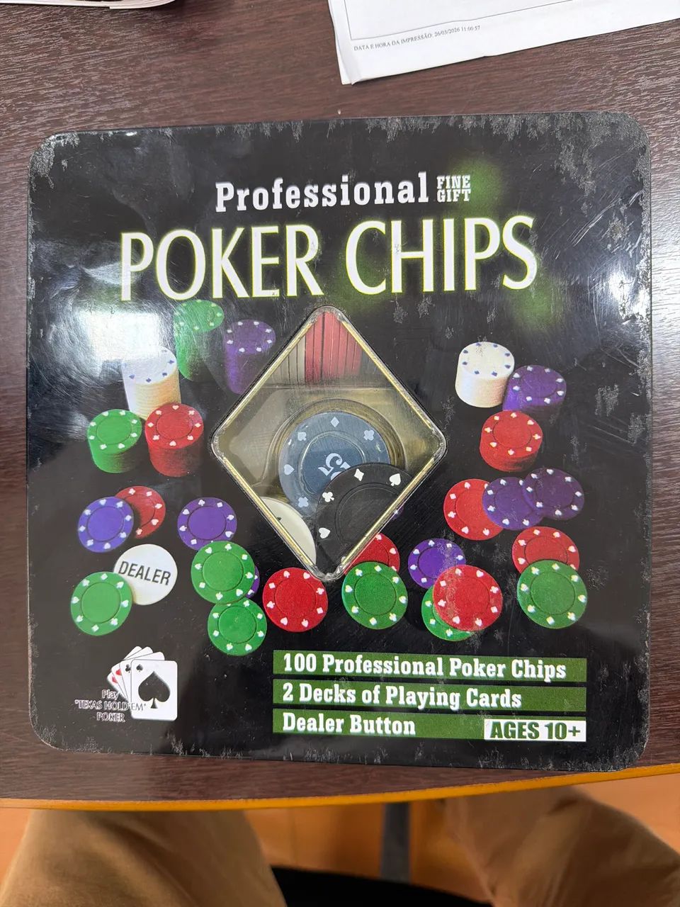 Fichário Poker