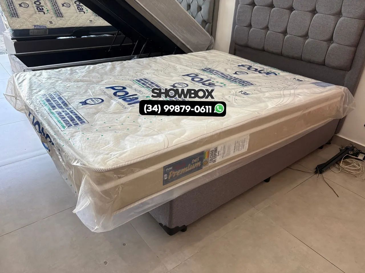 Colchão D45 Casal Novo com Entrega Grátis  - Foto 2