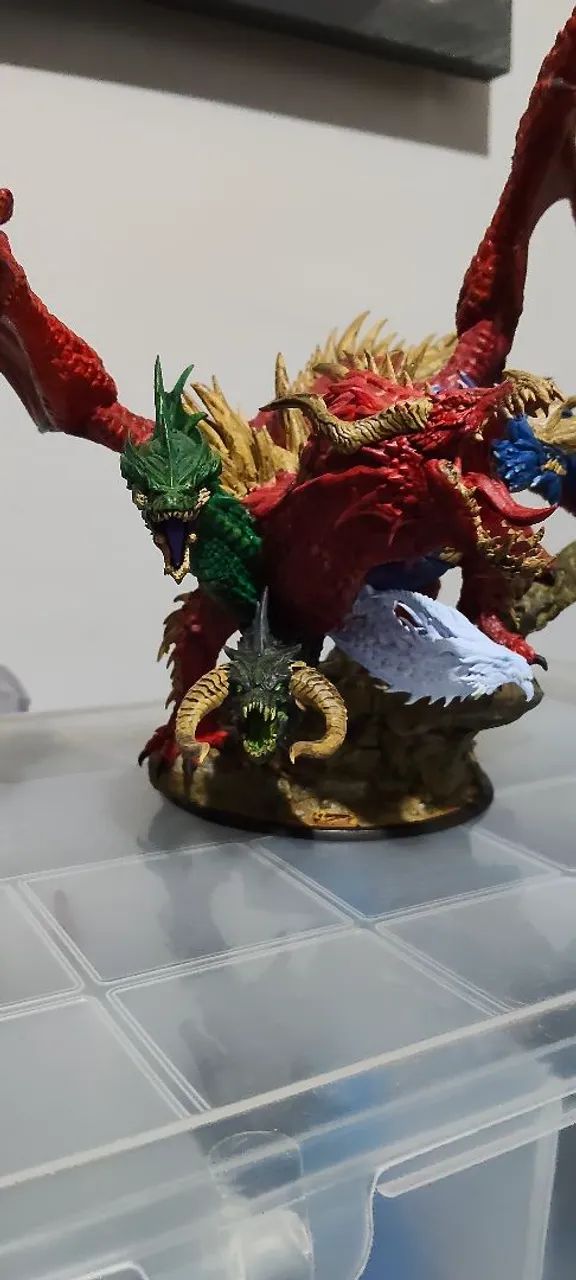 Miniatura Tiamat D&D- impressão 3D - Foto 3