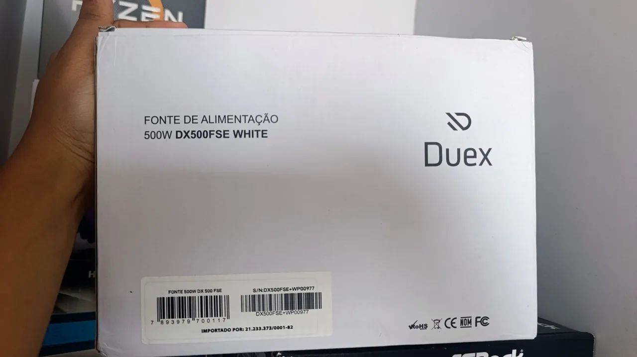 Fonte de alimentação 500w duex white  - Foto 2
