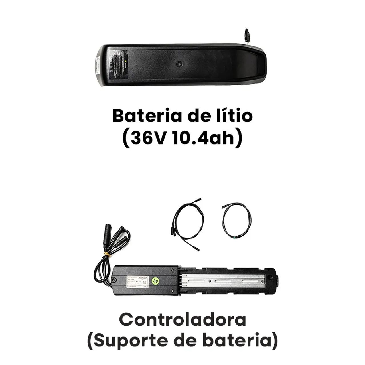Torrando kit elétrico GTA 350w para conversão Ebike - Foto 4
