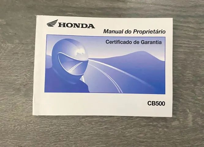 Manual do Proprietario Antiga CB 500 ano 1998 a 2005 - Foto 2