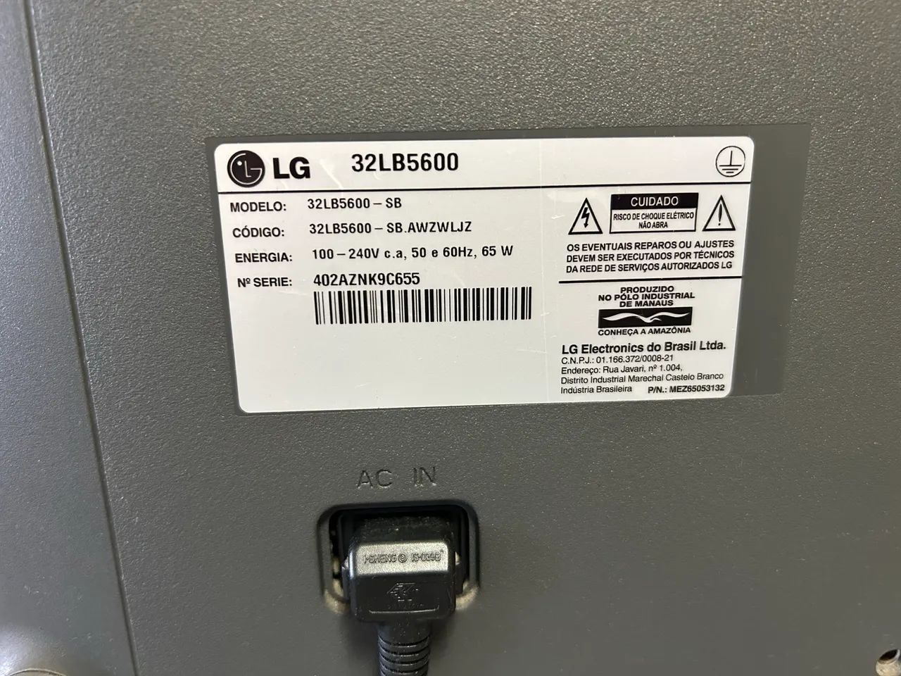 Tv LG 32 LED FULL HD - Foto 3