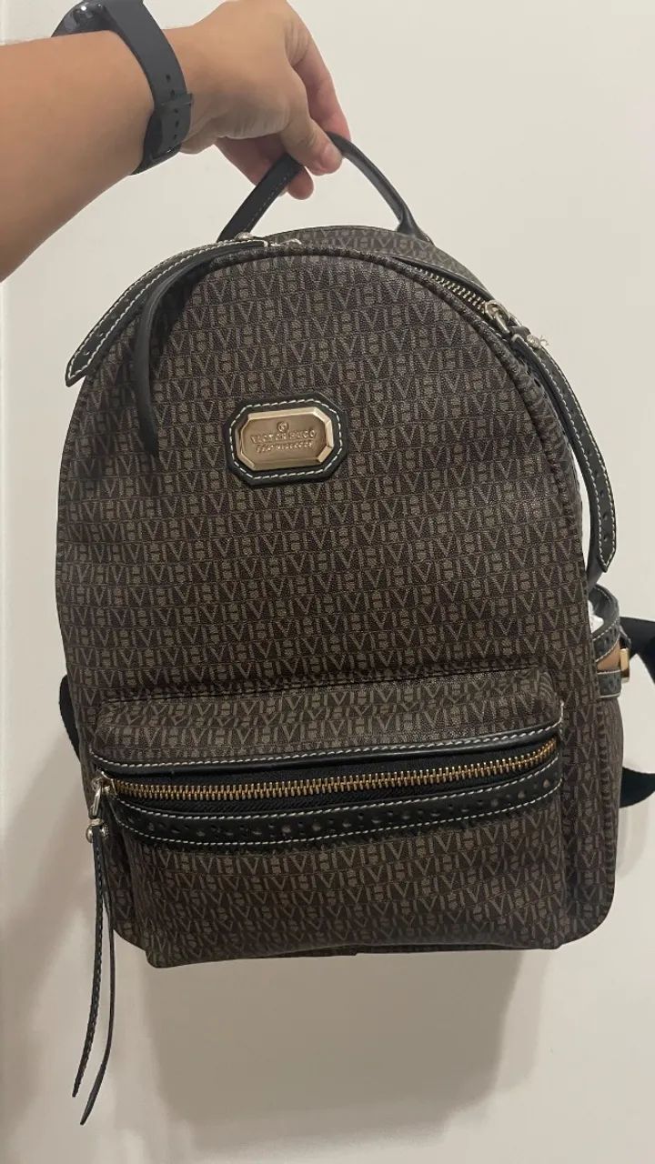 Mochila Victor Hugo Original Couro - Foto 2