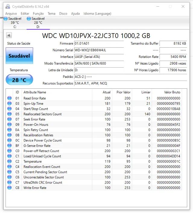HD WD WesterDigital 1tb (tamanho notebook) - Foto 2