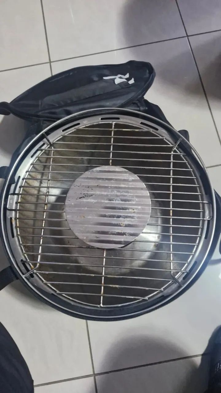 L276) Churrasqueira Table Grill Original- semi nova - Foto 4
