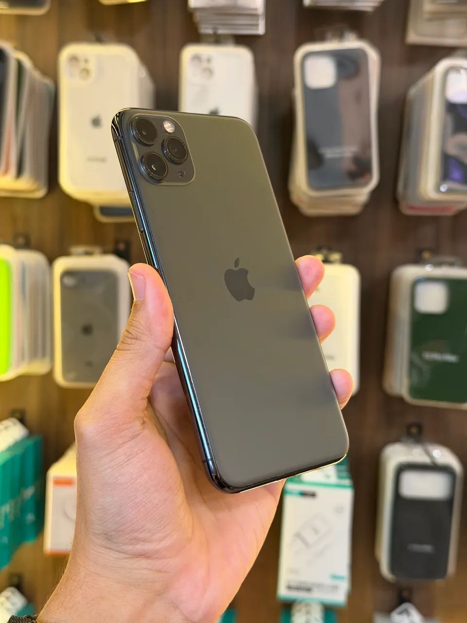 iPhone 11 Pro Max 64gb Grafite Seminovo Excelente 