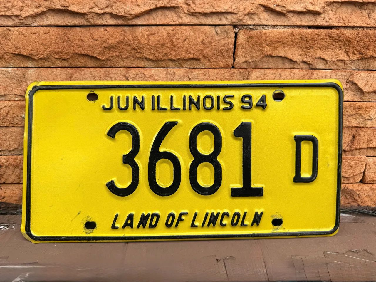 Placa carro 