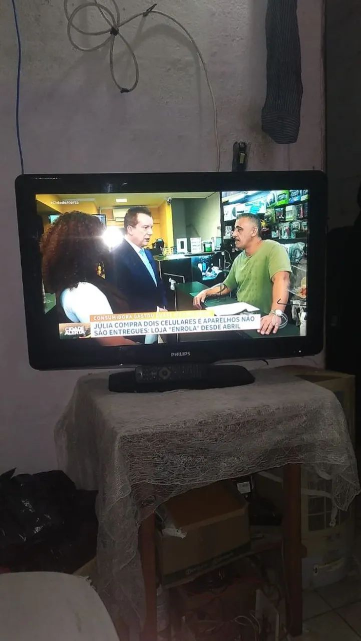 Tv Philips 32 polegadas completa.  - Foto 4