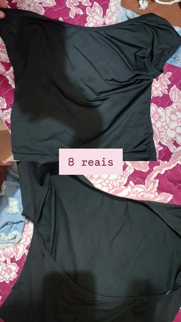 desapego de croppeds femininos ? preços acessíveis! - Foto 4