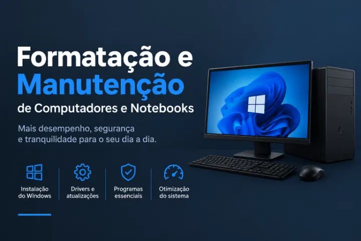 Formatação de Computador - Windows - Instalação de Drivers e Programas