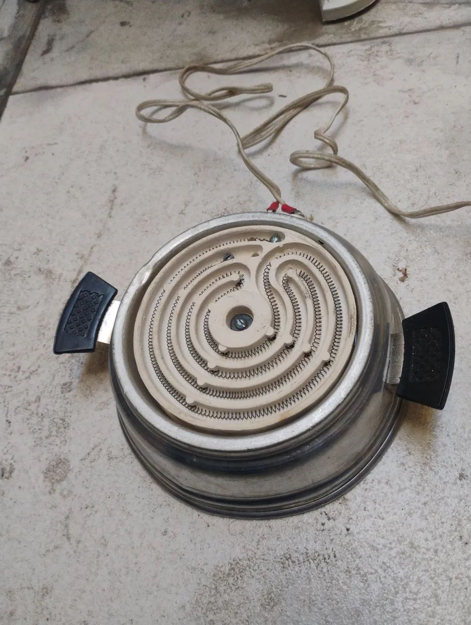 Fogareiro Elétrico Antigo 