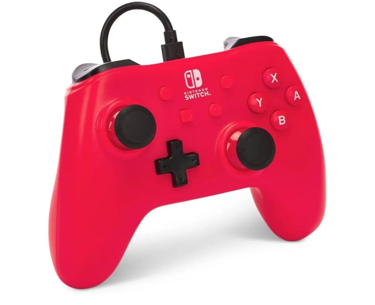 Controle Nintendo Switch Raspberry Red PowerA + Brinde - Foto 2