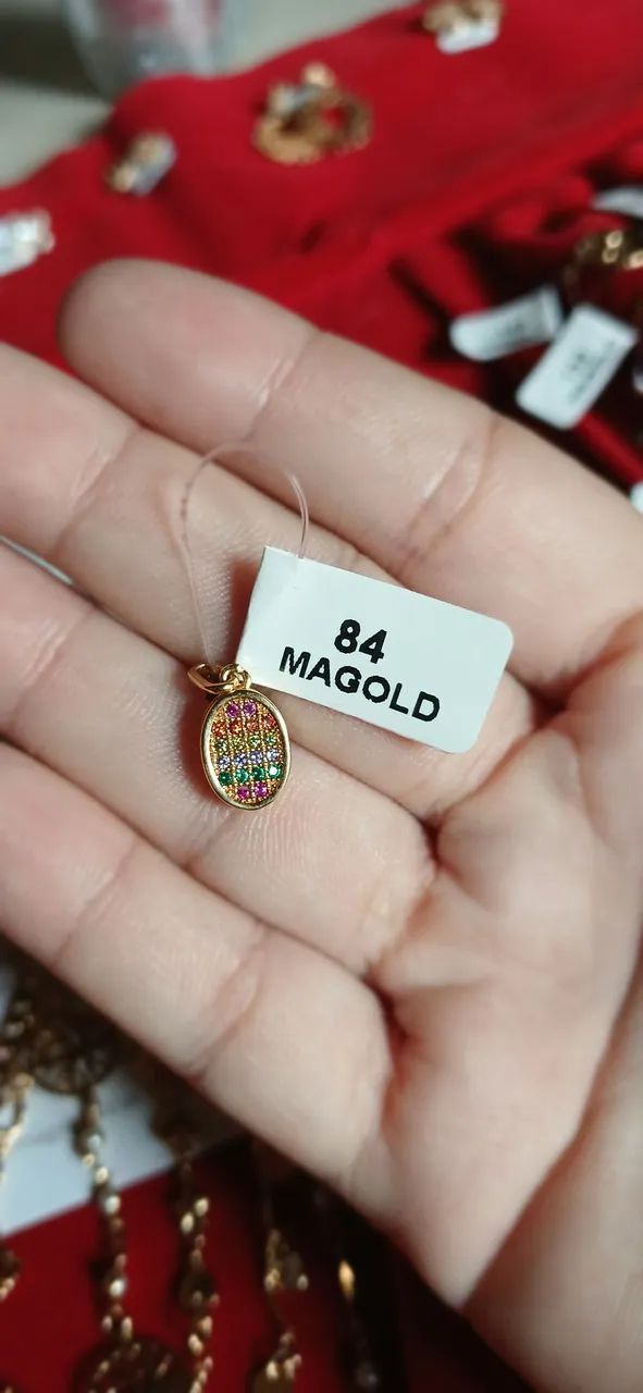 Pingente Oval Magold  - Foto 2