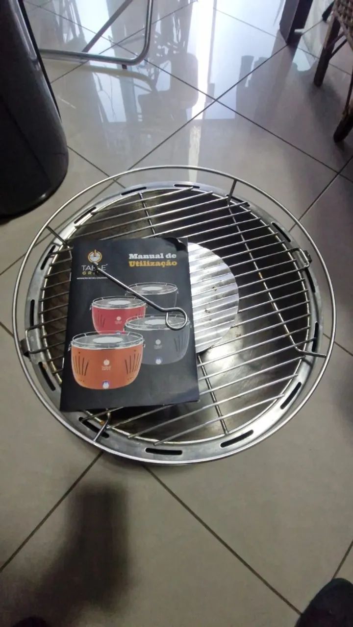 L276) Churrasqueira Table Grill Original- semi nova - Foto 2