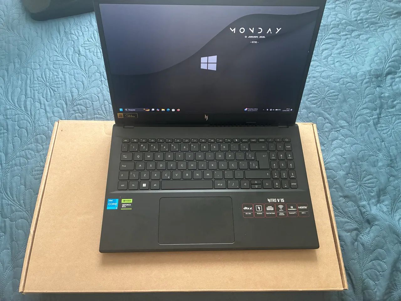 Notebook Acer Nitro V15 + Upgrades 