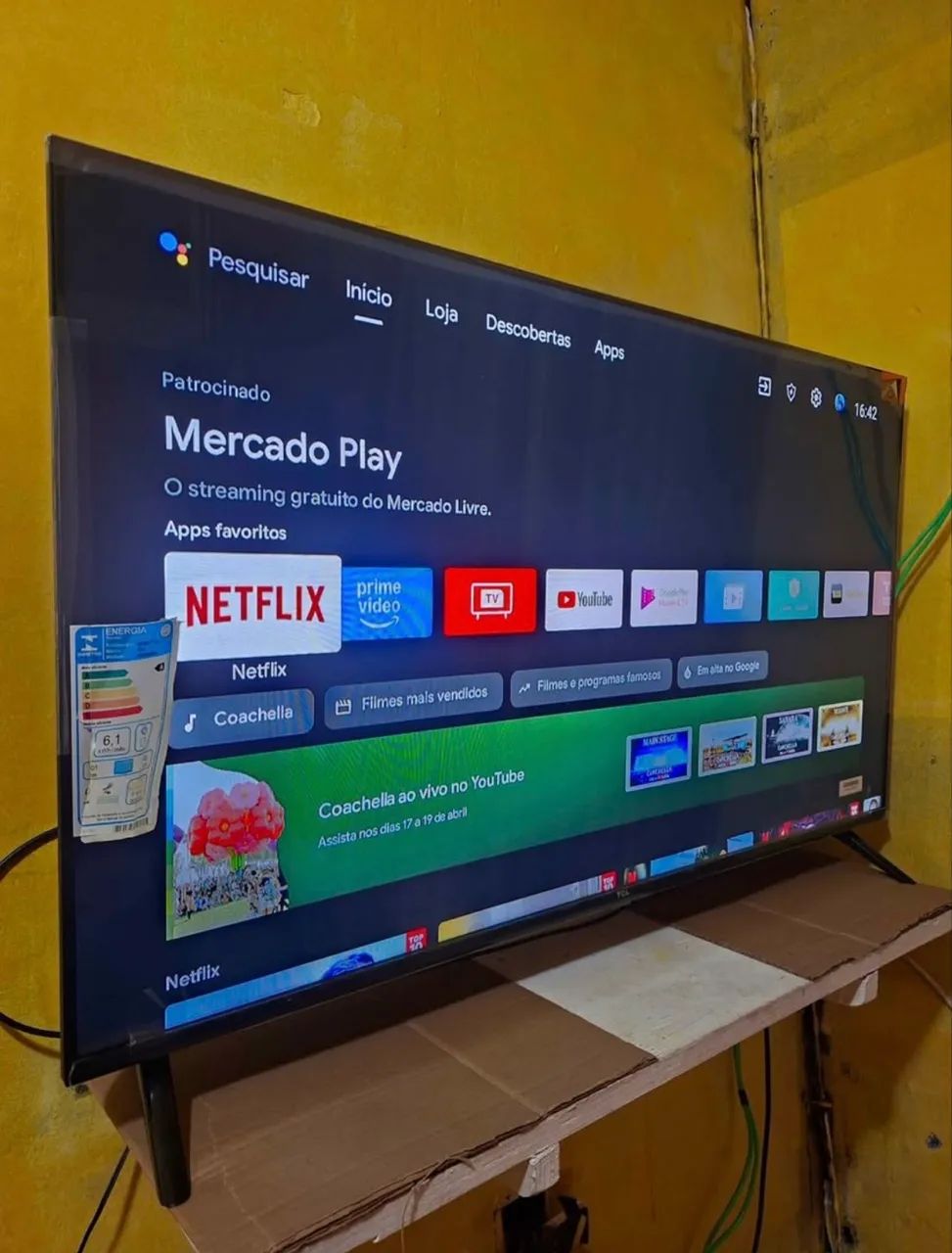TV Smart TCL 40 polegadas  - Foto 2