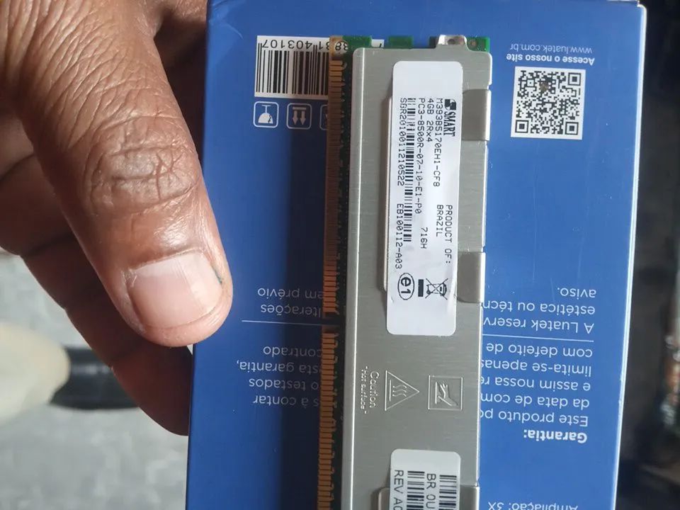 Memória servidor ddr3 4giga 