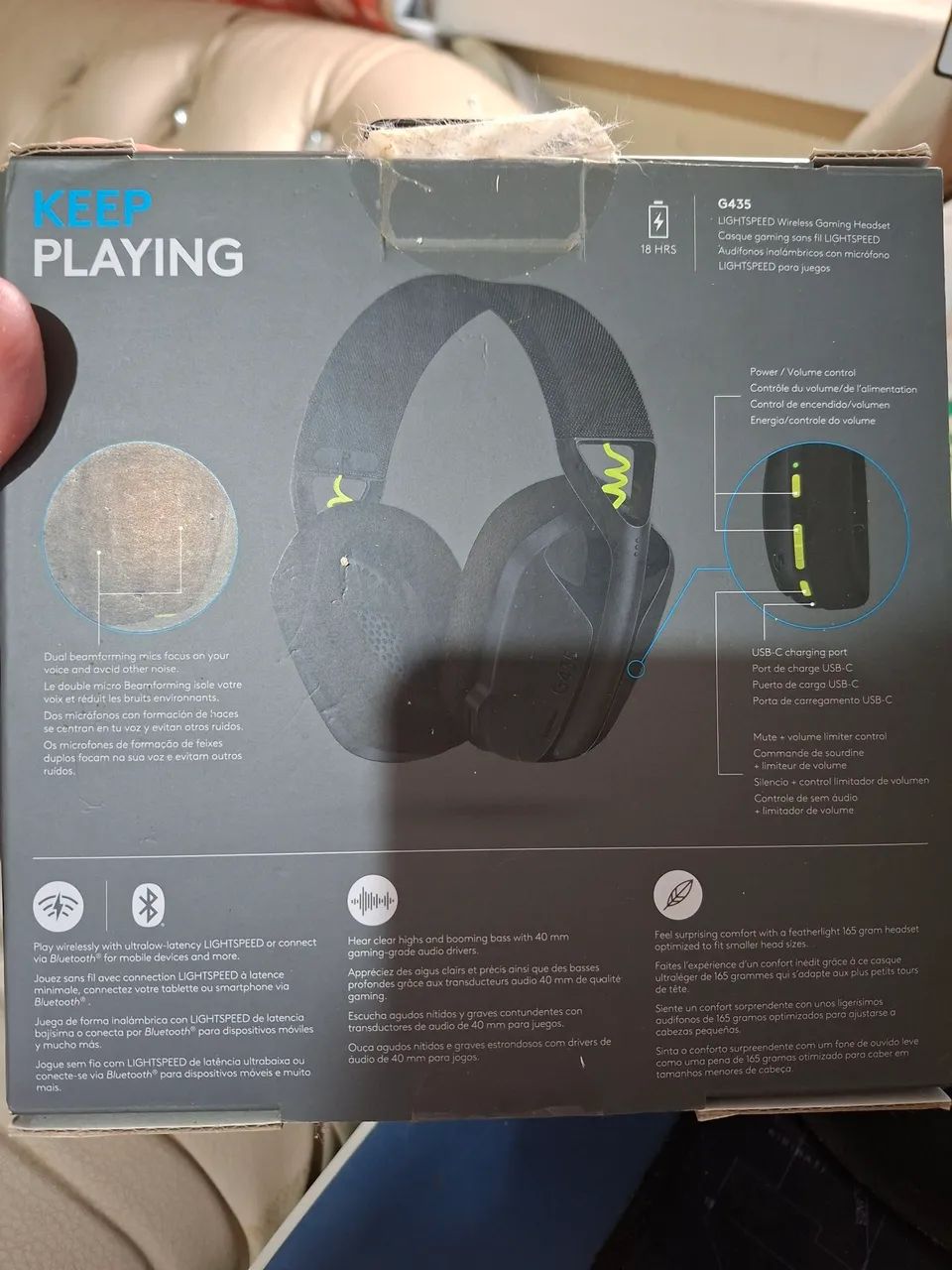 Logitech g435 - Foto 2