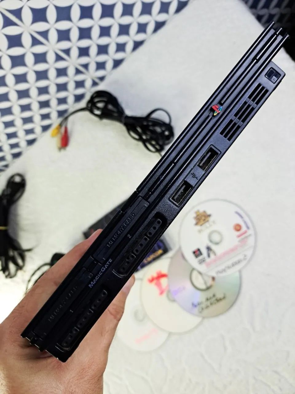 Playstation 2 - PS2 - Funcionando Normalmente com GTA San Andreas Completo - Foto 5