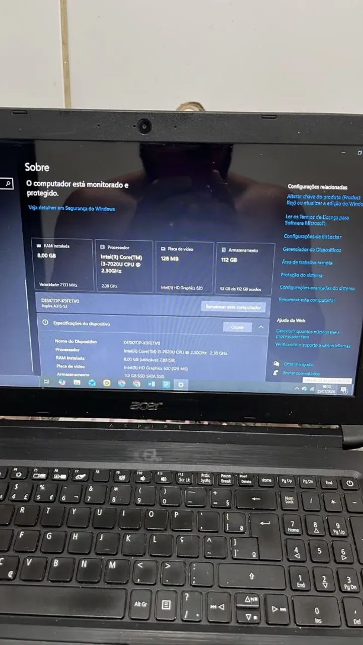 Vendo notebook Acer Aspire 3  - Foto 3