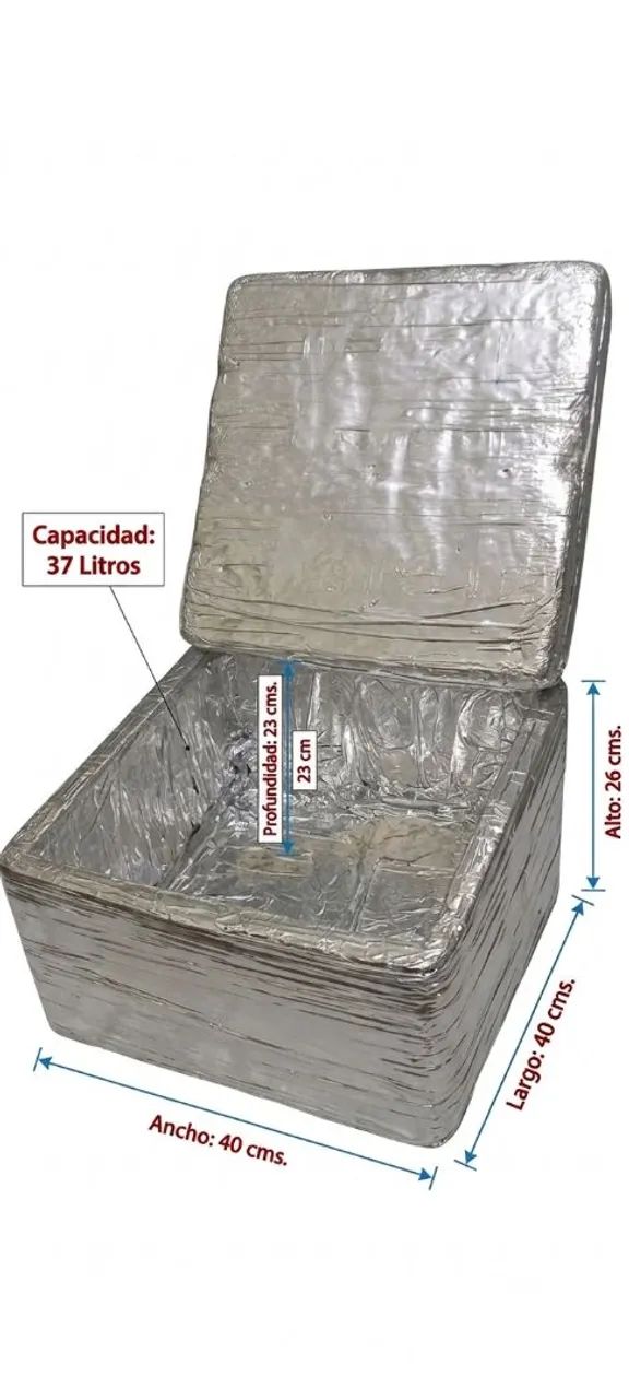 iSOPOR, CAiXA de isopor NOVA