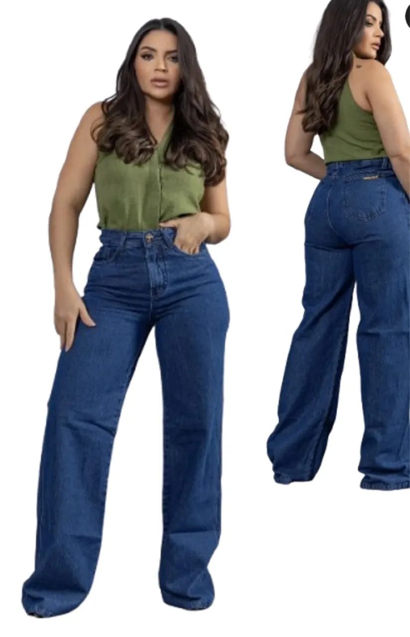 Calça ou bermuda jeans de puro algodão super confortáveis  - Foto 5