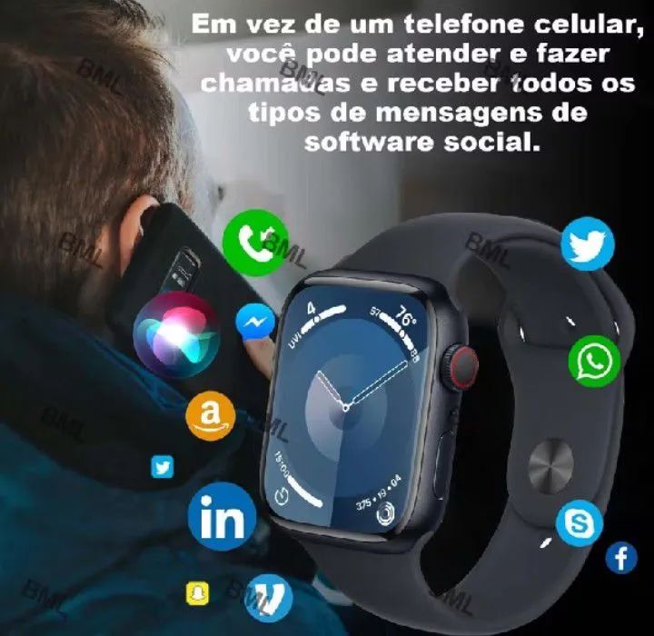 Smartwatch S20 pro e D20 pro Max - Foto 5