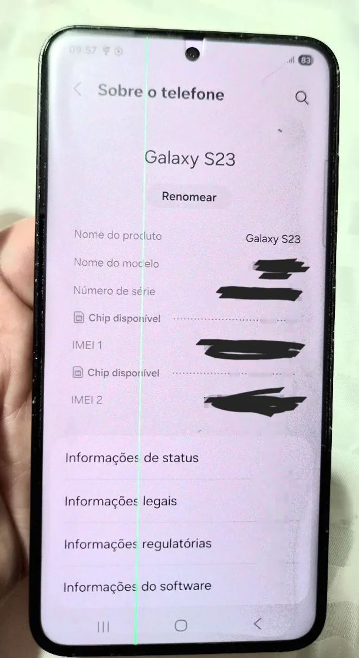  S23 Samsung Galaxy com uma linha - Foto 3