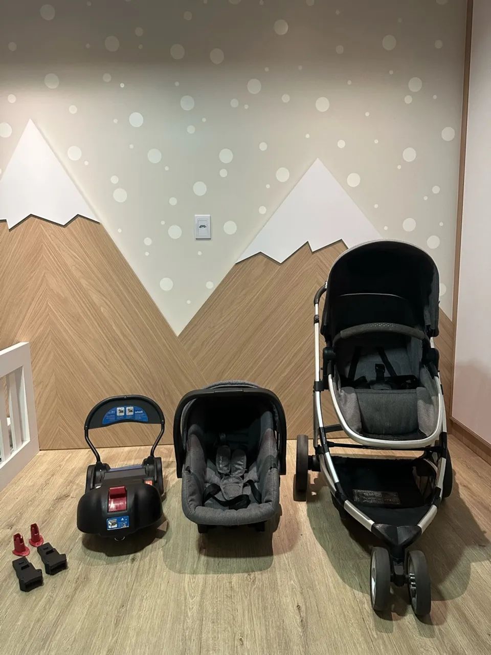 Carrinho de bebê infanti 