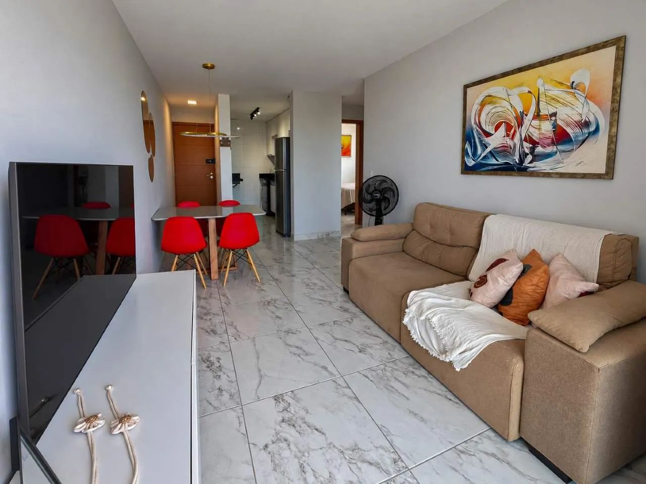 Apartamento mobiliado de 1 suíte à venda em Intermares, Cabedelo - Foto 4